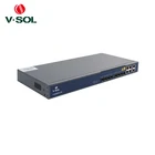 Port 19inch 1U 4Ports Mini Size 4 Pon EPON OLT 4 Port With 8 Port Uplink Ftth Equipment