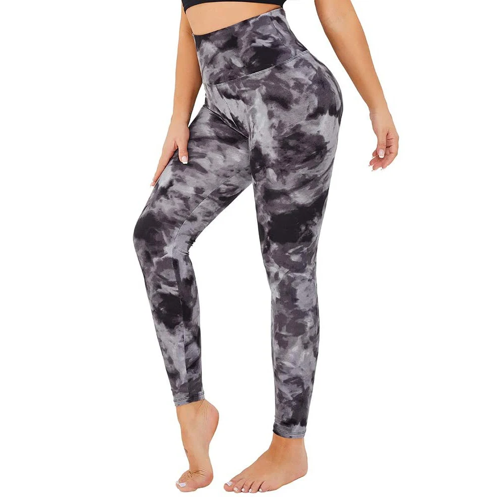 Tie Dye Leggings Yoga Pants Workout Super Soft Daily Wear Gym Sport High Waist Leggings for Women