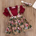 Baby Girl Baby Clothes Floral Skirt Newborn Kids Baby Girl Boutique Clothing New Born Baby Summer Dress Girls
