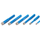 Bit Fit TOOLWAY Auto-cool Vacuum Brazing Diamond Wax Filled Tile Core Drill Bits Hex Fit For Glass Stone Marble