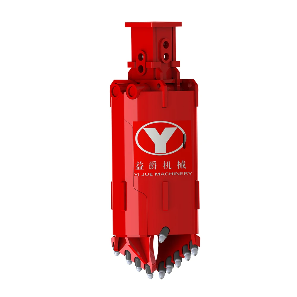Open Type Drilling Bucket With Drilling Teeth for Soil/Rock factory