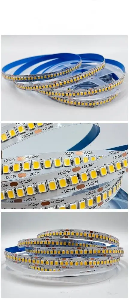 Led Strip High Lumen Super Bright,240 Led Per Meter 2835 Strips 240LEDs 5M/roll Can Be Customized