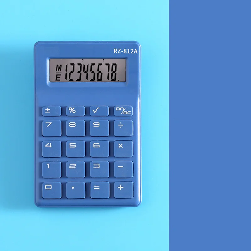 Custom cute 8-digit mini calculator abs perfect for school & office custom small stationery set available Custom cute 8-digit mini calculator abs perfect for school & office custom small stationery set available
