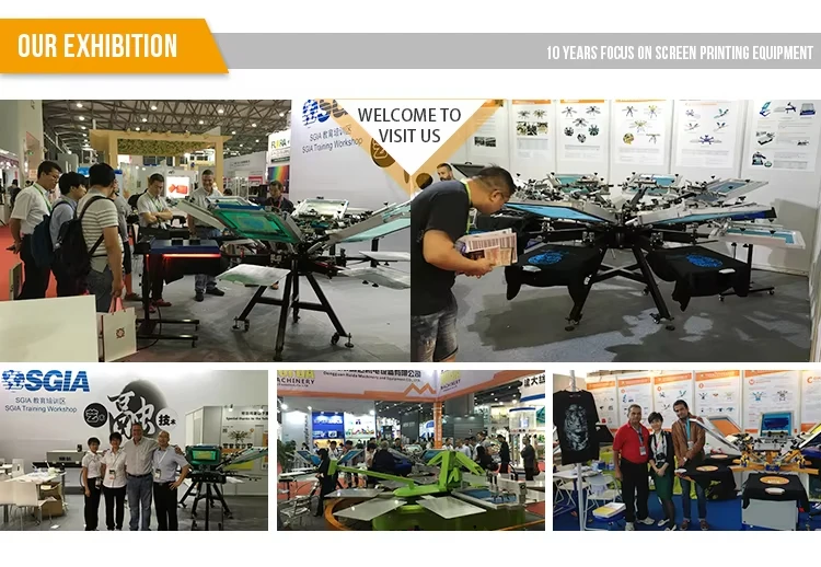 product dongguan ruida machinery automatic 8 color 18 stations carousel serigraphy machine for t shirts-16