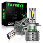 FATEEYE F9 Super High Power 200w 40000lumen White Aluminum Low Beam Auto Led Bulb 9005 D1s H7 H11 H4 Led Headlights