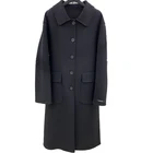 Winter Women Hot Selling Good Quality Winter Keep Warm Black Wool Coat Women