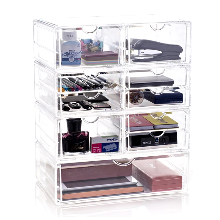 clear acrylic office organizer