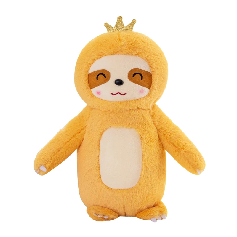 yellow sloth stuffed animal