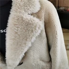 Coat High Quality Women Oversize Jackets Processing Customized Size Ladies Lamb Faux Fur Coat