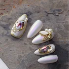 Nail Sticker High Quality Fashion Shining Laser Butterfly Modelling Nail Sticker Nail Supplies