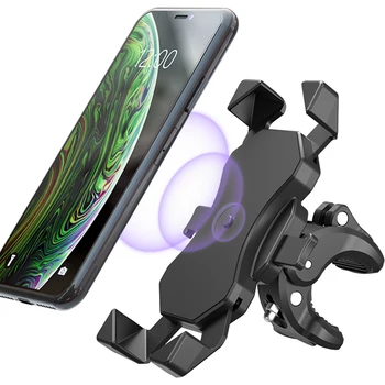 360 Angle Adjustable Cell Phone Holder Mount Scooter Bike Mobile Phone Holder For Bicycle Motorcycle
