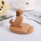 Mobile Phone Mobile Phone Tablet Computer Stand Bamboo Wood Smart Phone Desktop Charging Dock