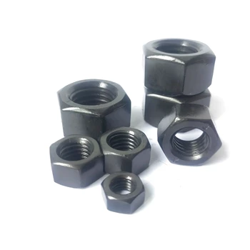 High Quality Industry Grade 8 8 Black Oxide Carbon Steel Nuts Gb6170 M3