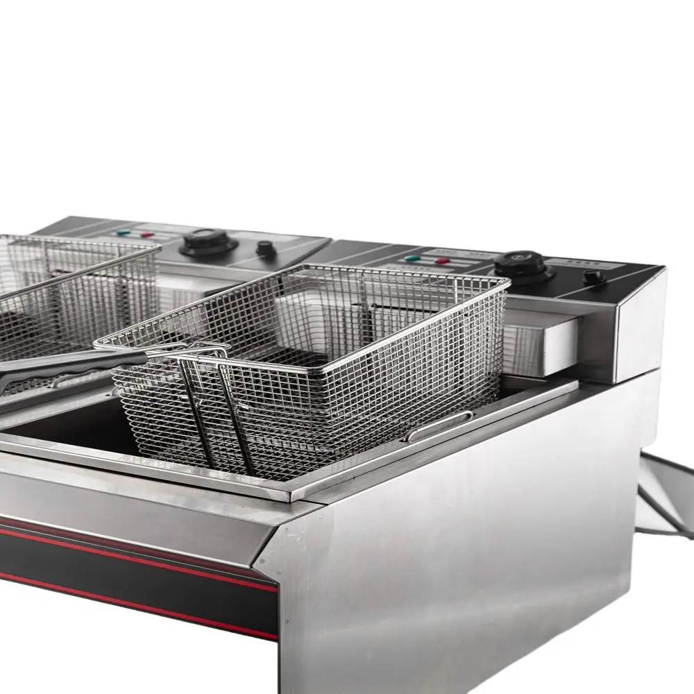New Design Good Quality New Model Timing Function Top Essential Modern Commercial Deep Fryer