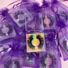 False Eyelash Vendors Lashes3d Wholesale Vendor 3d Mink Eyelashes False Eyelash Packaging Box Custom Logo