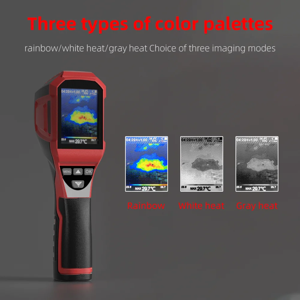 Portable Thermal Imager Long Range Thermal Imaging Camera Water Leak