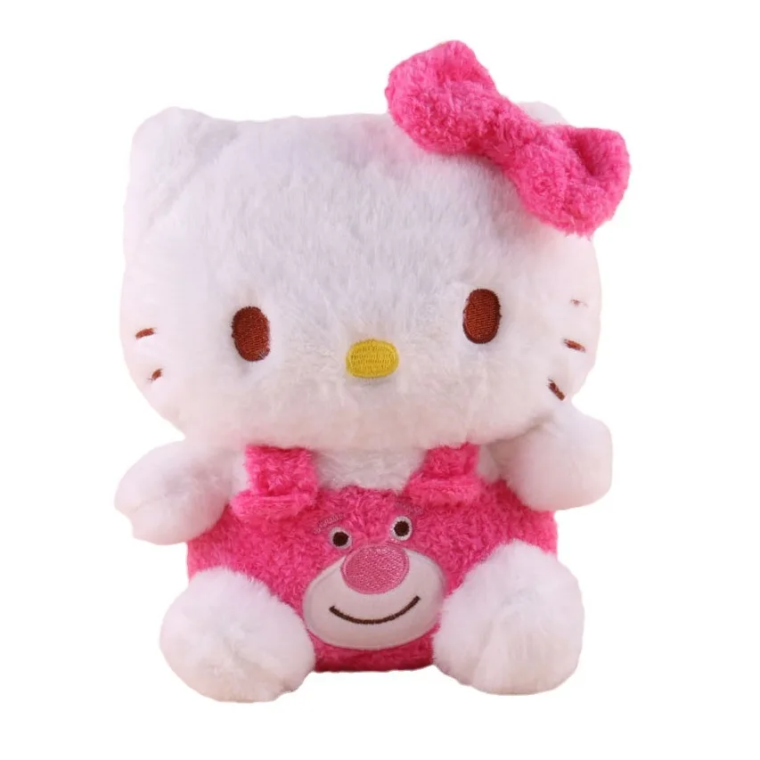 Cute Hi Kitty Pink Melody Plushie Doll Hi Kitty Stuffed Toys Stuffed Animals & Plush Toys kitty crab machine valentines