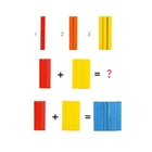 Wow Toys YO WOW Children Counting Math Sticks Learnig Wooden Montessori Material Toys