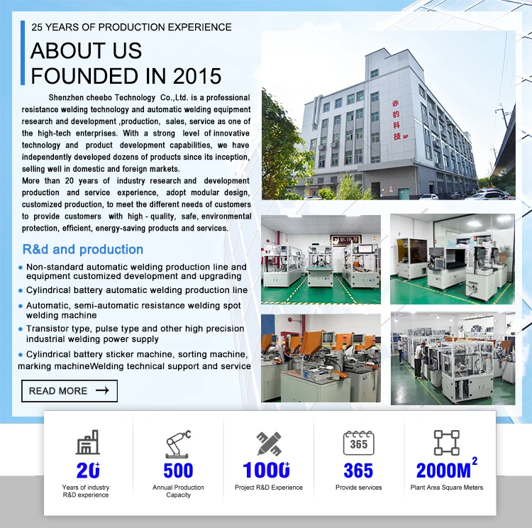 6000W Automatic Laser Welding Machine with 3 Years Warranty for Battery Pack Welding