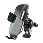 Suction Holder 360 Degree Rotation FOD Smart Tips Metal Frame Auto Suction Cup Phone Holder For IPhone