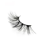 Hair Eyelash High Quality Ellipse Flat Silk Hair Fan Eyelash Brush Extensions