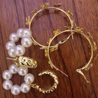 Hoop Gold Brass Hoop Earring Custom Huggie Womens Butterfly Earrings Hoop Gold Jewelry