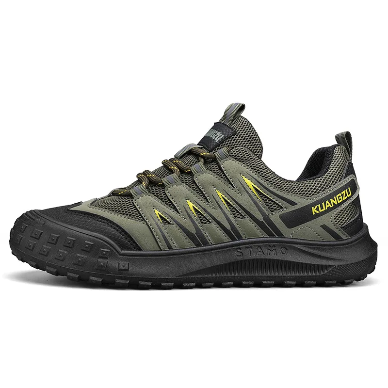 Wholesale Breathable And Wear Resistant Mountain climbing outdoor hiking men shoes