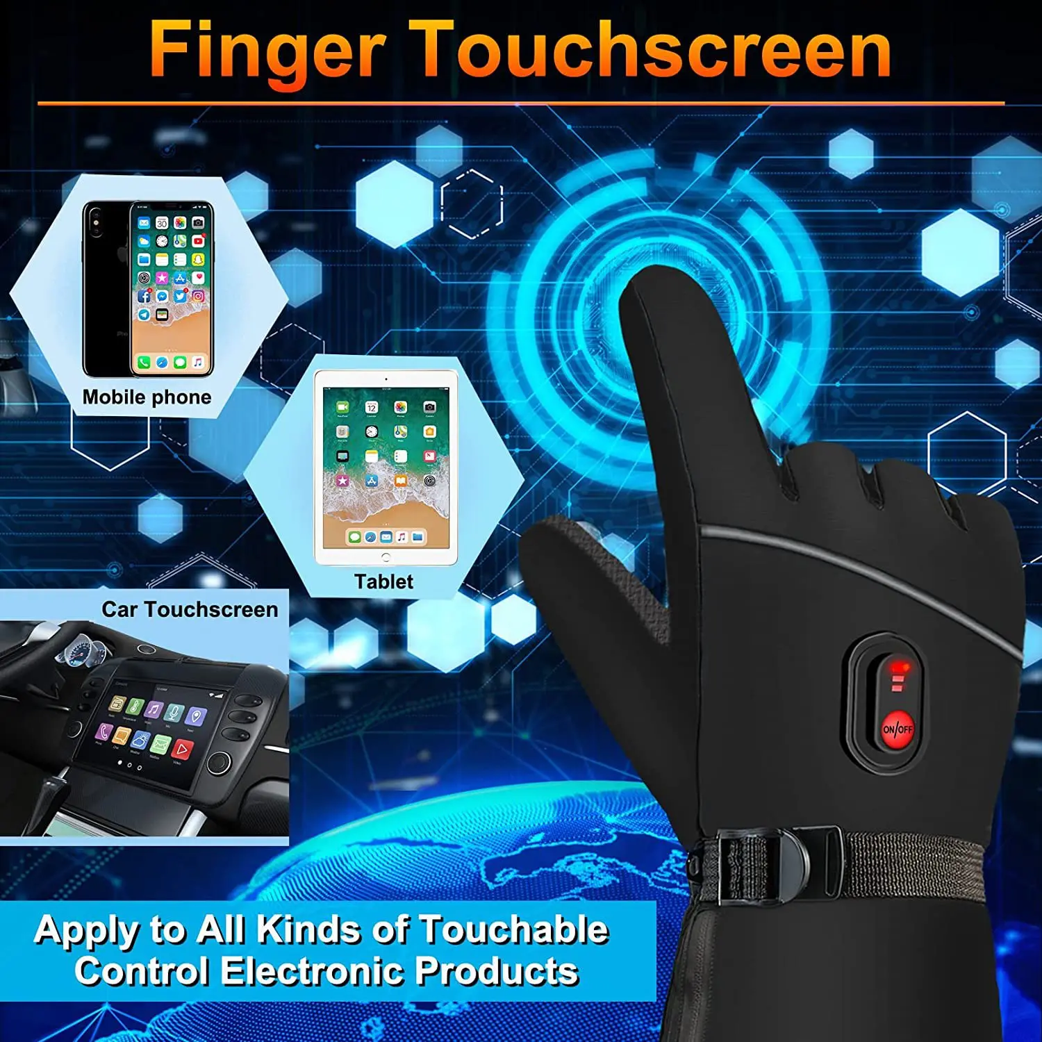 Foot Hand Warmers, USB, Polyester, EHG-04 - detail 8