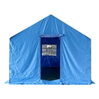 Family Double Layer Waterproof Tripple Beams Portable Family Tent