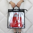 Design Production Plant Custom Waterproof Portable Alografic Bag Transparent Clothe Storage Bags Professional Design