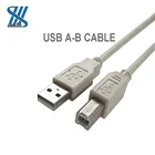 White Hot Sale Network Connection High Quality Converter USB2.0 AM-BM5M White Cable