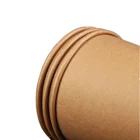 Ripple Paper Biodegradable Ripple Double Single Wall Paper Cups Disposable Coffee Printed Cups Yogurt Cups