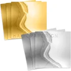 Silver Paper New Arrival Aluminum Foil Golden Silver Metallic Paper Cardboard Mirror Cardstock
