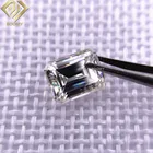 White Gems White Gold Jewelry Gems VVS1 D White Synthetic Moissanite