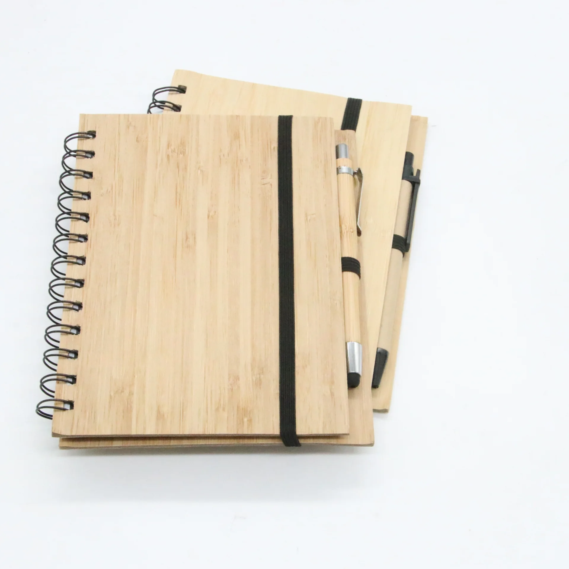 Eco friendly recycled bamboo cover notebook printing laser engraved personalised memo wood journal spiral notebook gift Eco friendly recycled bamboo cover notebook printing laser engraved personalised memo wood journal spiral notebook gift