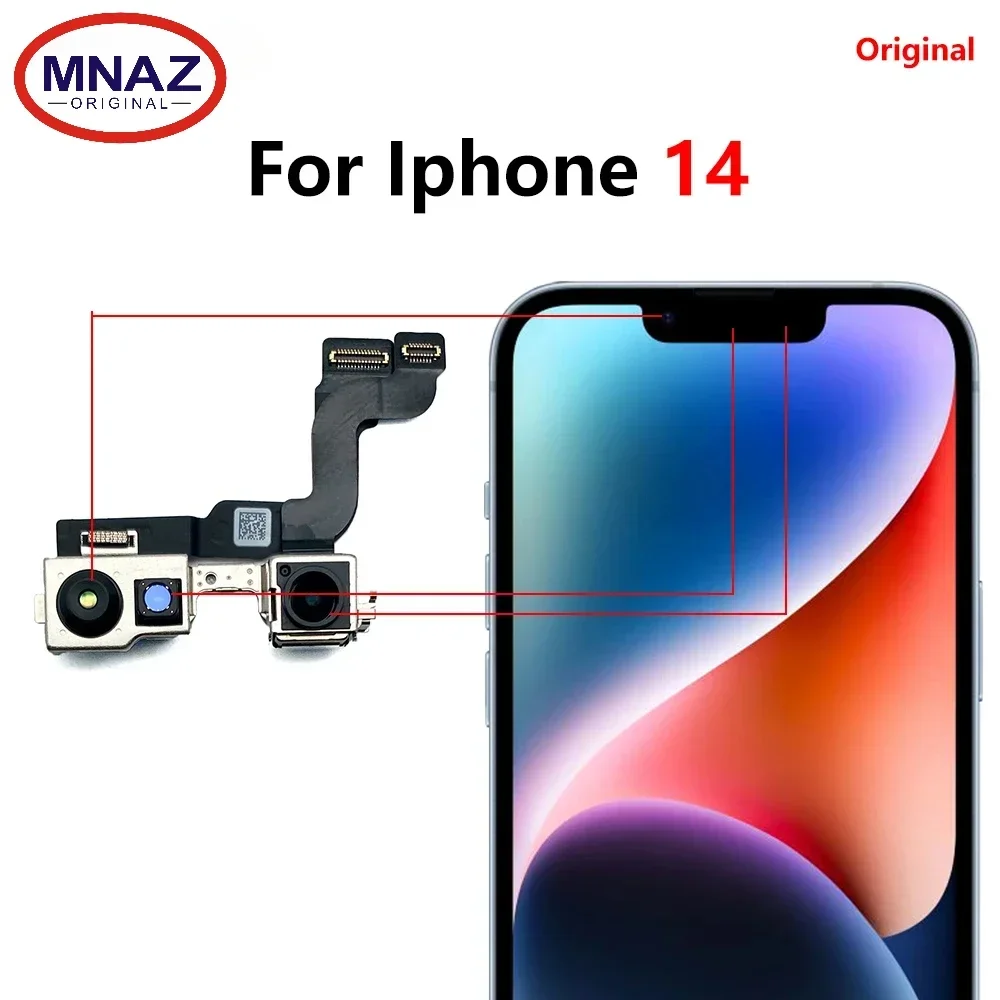 Original For Iphone 13 13 14 14 Pro Max Mini Front Facing Camera ...