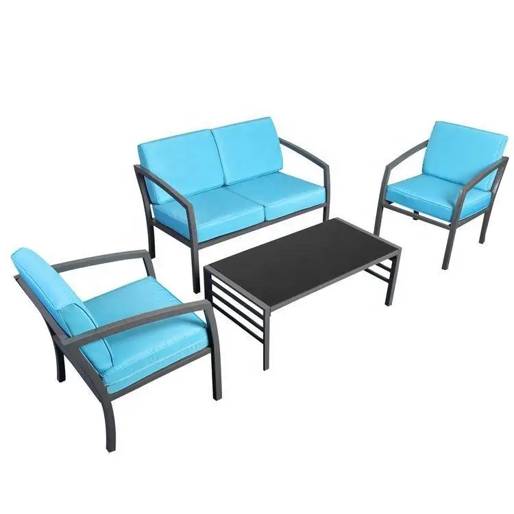 product aluminium outdoor sofa set patio furniture for garden poolside-2