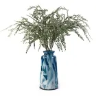 Wedding Artificial Rime Grassl 3 Forks Willow Leaves Branch Natural Color Outdoor Wedding Decoration