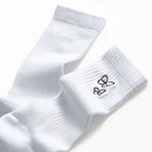 Custom Socks No Minimum Order Design Own Fashion Embroidery Jacquard Custom Logo Cotton Mens Crew Socks