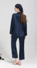100% 2021 Summer 22mm Customizable Solid Color 100% Silk Pajamas For Women's Adult Suit