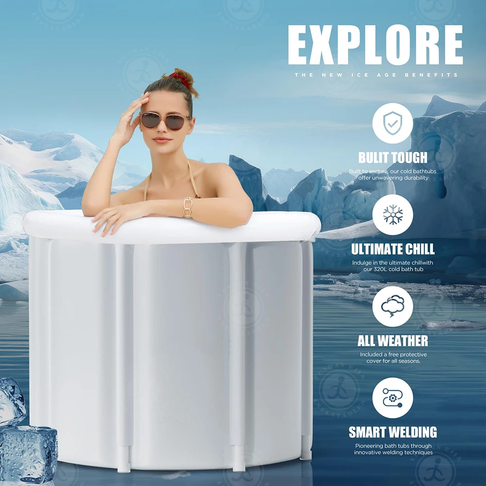 Ice Bath Guangzhou Large Size Gym Home Layered Portable Spa Ice Bath