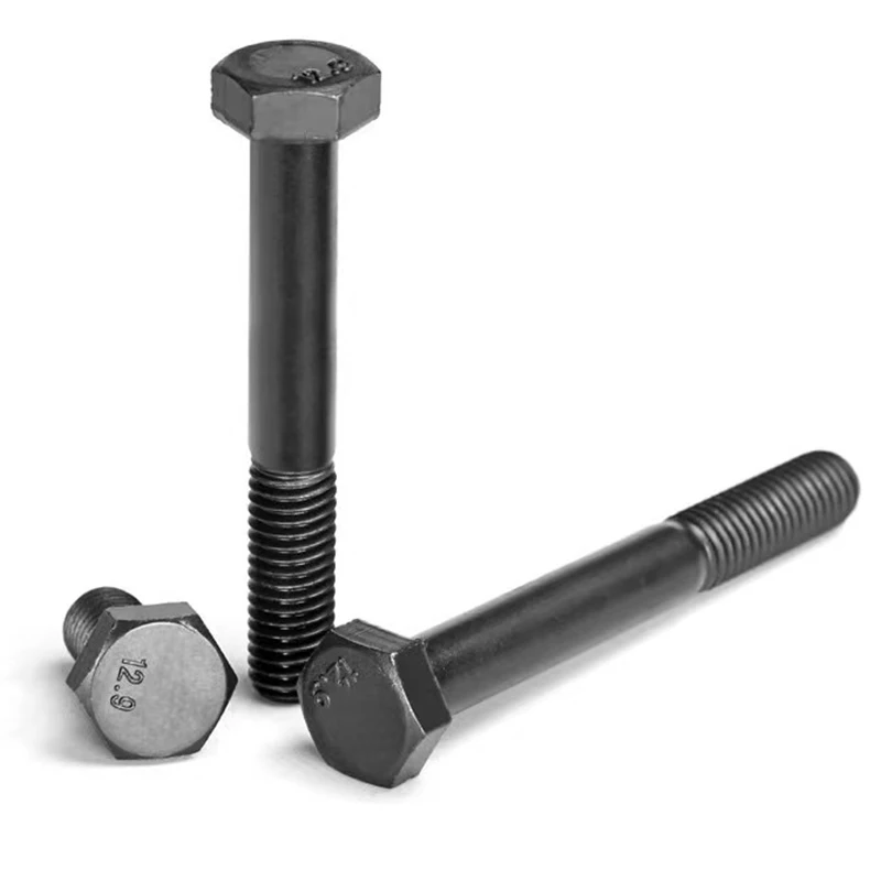 DIN931 8.8 10.9 12.9 Grade Half Thread Hexagon Head Bolts factory