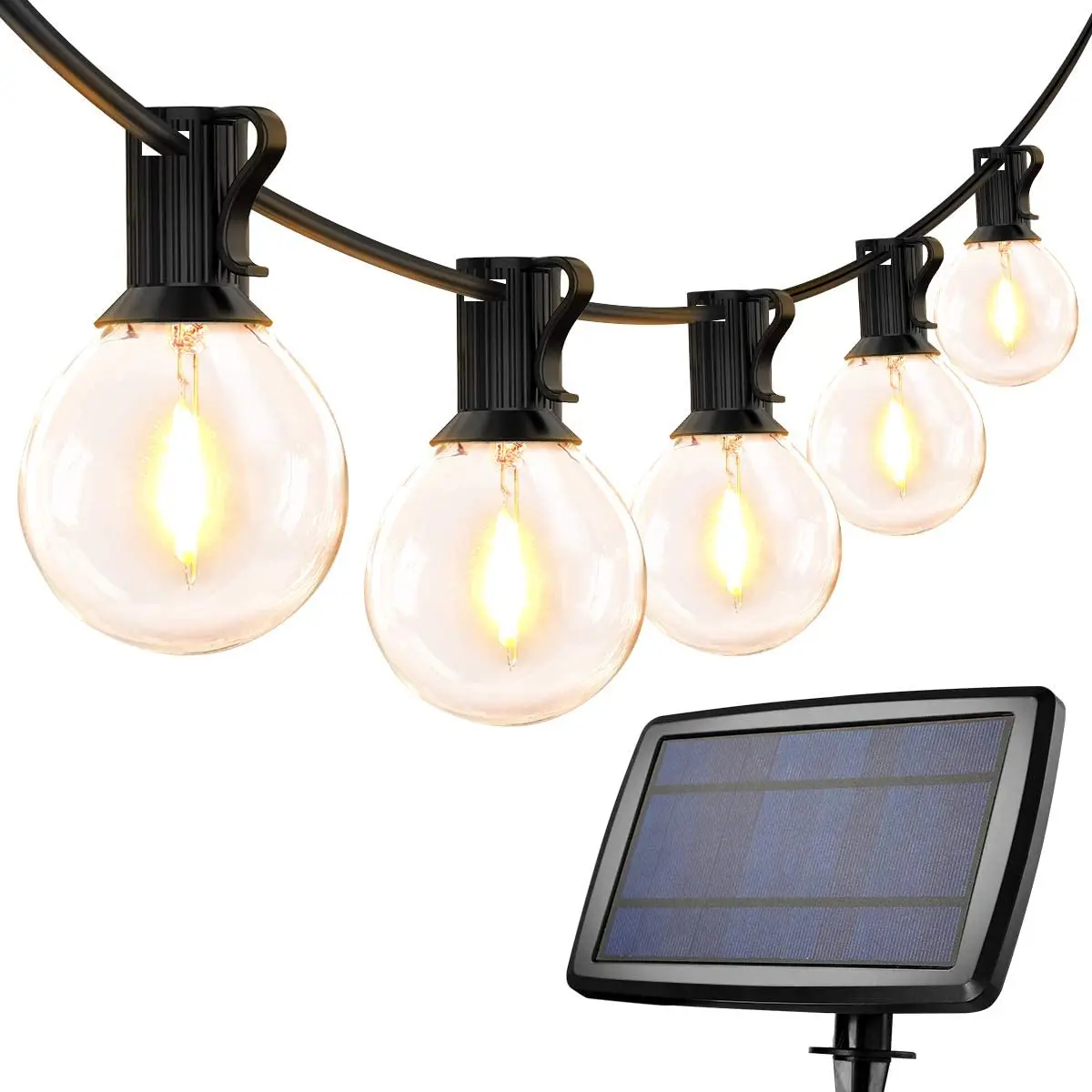 solar festoon party lights