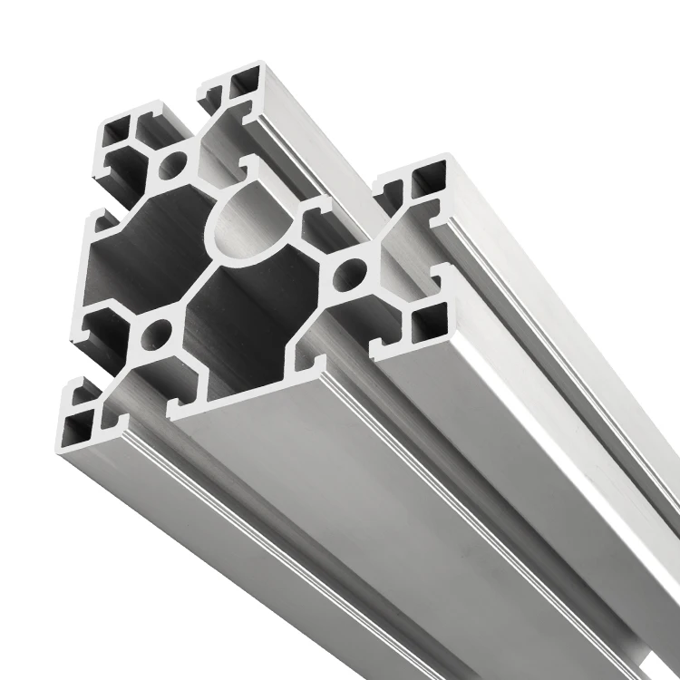 4080 Corner ProfileIndustrial Aluminum Profile European Standard 8840L Aluminum Material Right-angle Corner Frame Assembly Line factory