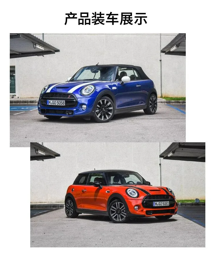 product plug and play head light led lights for bmw mini cooper f55 f56 headlights 2013 2018 front light accessories822-12