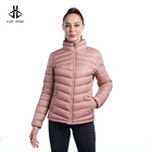 Jacket For Women Jackets 100% Nylon OEM Cheap Slim Winter Outdoor Cotton Warm Jacket For Women