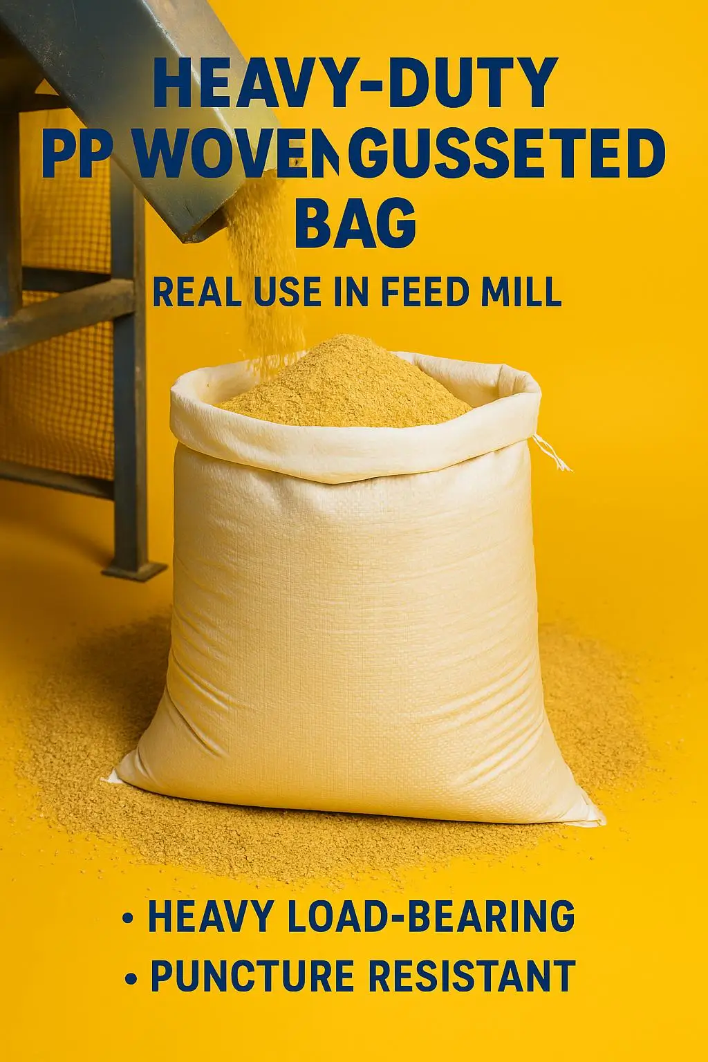 Heavy-Duty 50kg Side Gusset PP Woven Sack with PE Liner Reusable for Moisture-Proof Storage of Flour Rice Fertilizer and Seed - detail 6