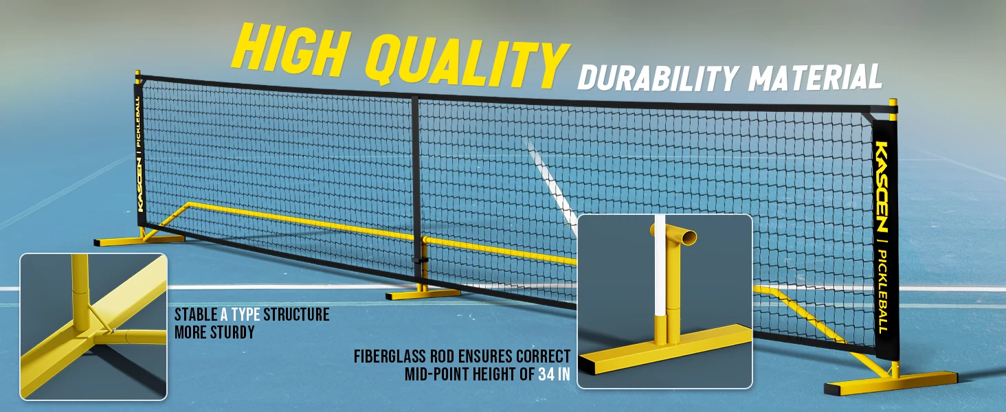 Pickleball Net22ft Usapa Portable Pickleball Set With Net,Pickle Ball