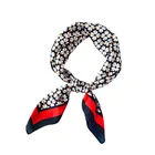 Fabric Scarf Economical Custom Design Fashion Cool And Breathable Fabric Square Scarves