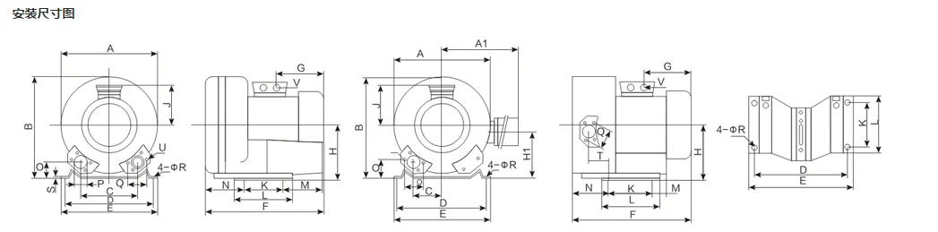 Ring Blower, 120W, 220V - detail 30